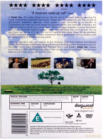 Food Inc (Korporacyjna żywność) [DVD]