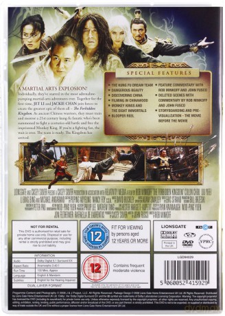Forbidden Kingdom (Zakazane królestwo) [DVD]
