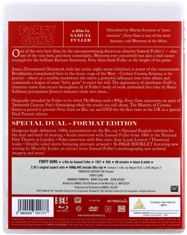 Forty Guns (Czterdzieści rewolwerów) [Blu-Ray]+[DVD]