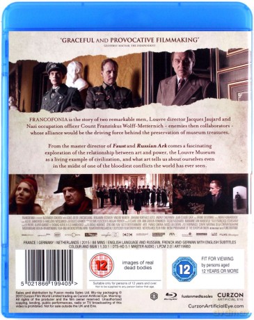 Francofonia (Frankofonia) [Blu-Ray]
