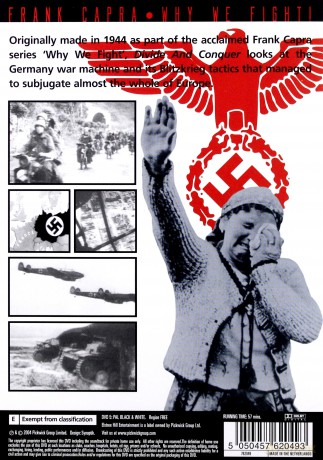 Frank Capra: Frank Capra - Divide And Conquer (1943) (Dlaczego walczymy: Dziel i zwyciężaj) [DVD]