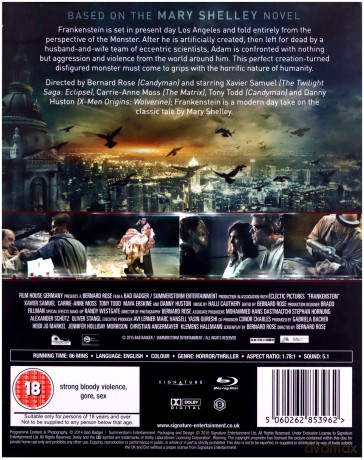 Frankenstein [Blu-Ray]
