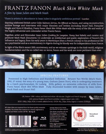 Frantz Fanon: Black Skin White Mask [Blu-Ray]+[DVD]