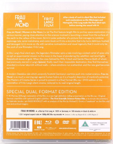 Frau Im Mond (Woman In The Moon) (Kobieta na Księżycu) [Blu-Ray]+[DVD]