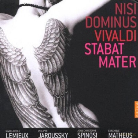 Philippe Jaroussky, Lemieux, Spinosi, Ensemble Ma: Vivaldi/Nisi Dominus [CD]