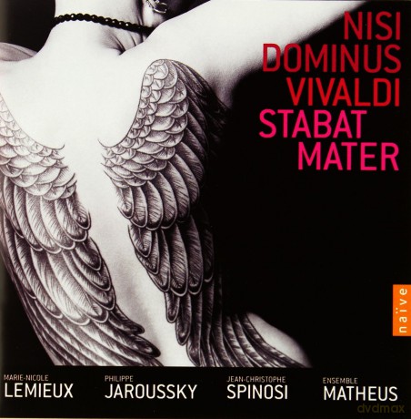 Philippe Jaroussky, Lemieux, Spinosi, Ensemble Ma: Vivaldi/Nisi Dominus [CD]