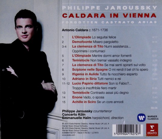 Philippe Jaroussky: Caldara [CD]