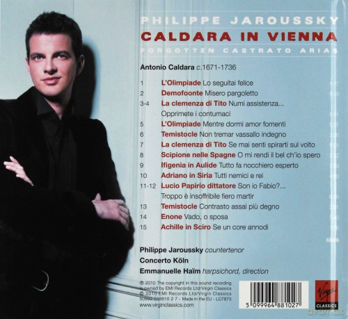 Philippe Jaroussky: Caldara (DeLuxe Cd Book Version) [CD]