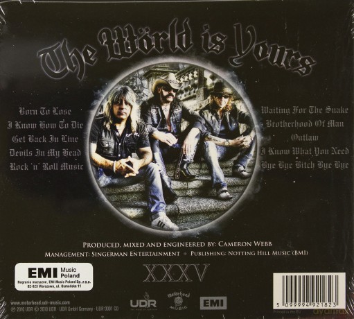 Motorhead: The World Is Yours (digipack) [CD]
