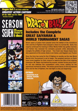 Dragon Ball Z Complete Season 7 (Episodes 195-219) [6DVD]