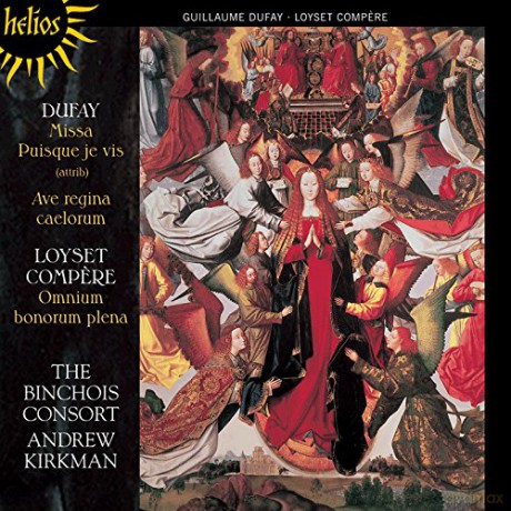 Binchois Consortkirkman: Dufaymissa Puisque Je Vis [CD]