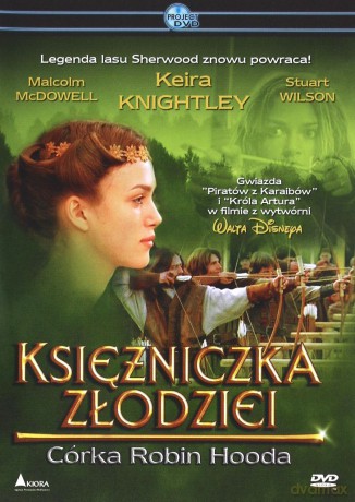 Księżniczka złodziei - córka Robin Hooda [DVD]
