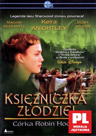 Księżniczka złodziei - córka Robin Hooda [DVD]