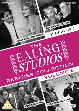 Ealing Studios Rarities Collection The Volume Six Honeymoon For Three I Believe In You The Fortunate Fool The Girl In The Taxi [2DVD]