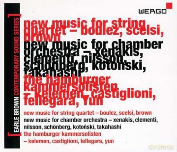Ny String Qrtmaderna: Earle Brown A Life In Music Vol 4 [3CD]