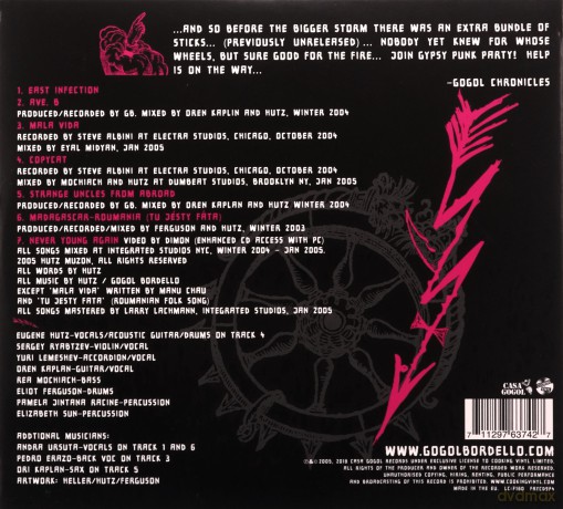 Gogol Bordello: East Infection [CD]