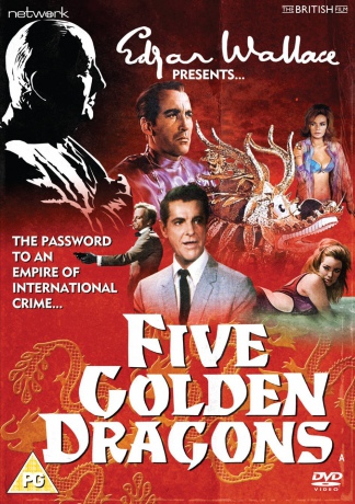 Edgar Wallace Present Five Golden Dragons Film [DVD]