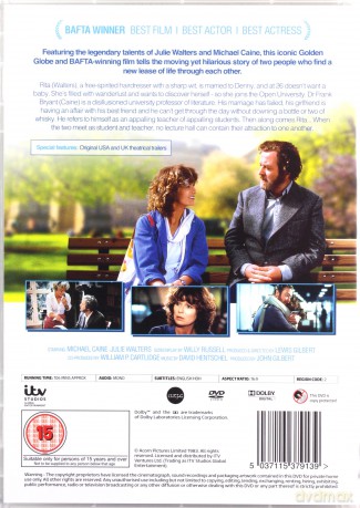 Educating Rita (2018 Re-Packaging) (Edukacja Rity) [DVD]