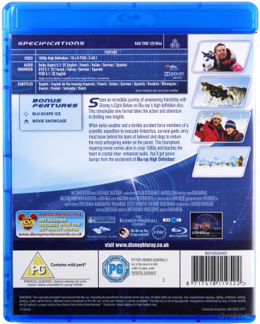 Eight Below (Przygoda na Antarktydzie) [Blu-Ray]