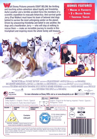 Eight Below (Przygoda na Antarktydzie ) [DVD]