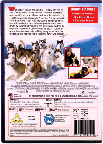 Eight Below (Przygoda na Antarktydzie ) [DVD]