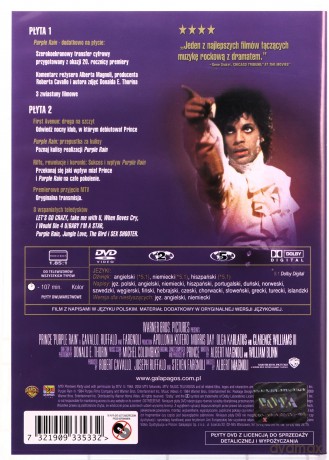 Purpurowy deszcz (Purple rain) edycja specjalna [2DVD]