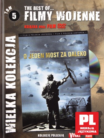 O jeden most za daleko (polski lektor) (The Best Of...Filmy Wojenne 05) [DVD]+[KSIĄŻKA]