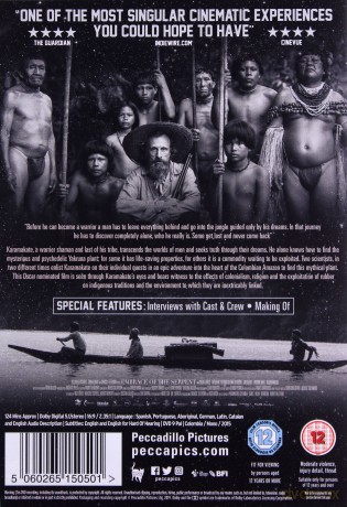 Embrace Of The Serpent (W objęciach węża) [DVD]