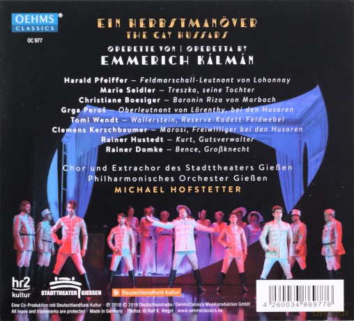 Emmerich Kalman: Ein Herbstmanover (The Gay Hussars) [CD]