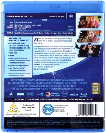Enchanted (Zaczarowana) [Blu-Ray]