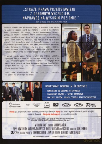 Bez śladu sezon 1 [4DVD]
