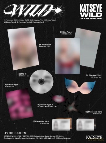 Katseye: Wild (Yoonchae Ver.) [CD]