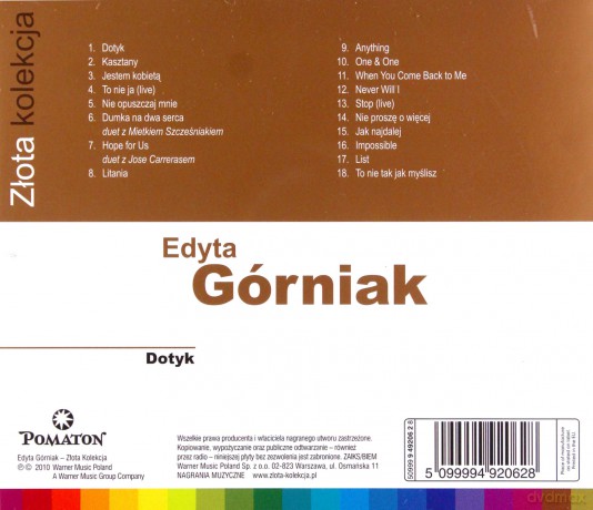Edyta Górniak: Złota Kolekcja (Reedycja) [CD]
