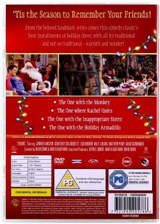 Friends Best Of Christmas (Przyjaciele) [DVD]