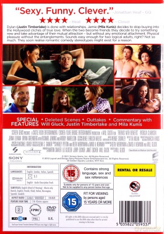 Friends With Benefits (To tylko seks) [DVD]