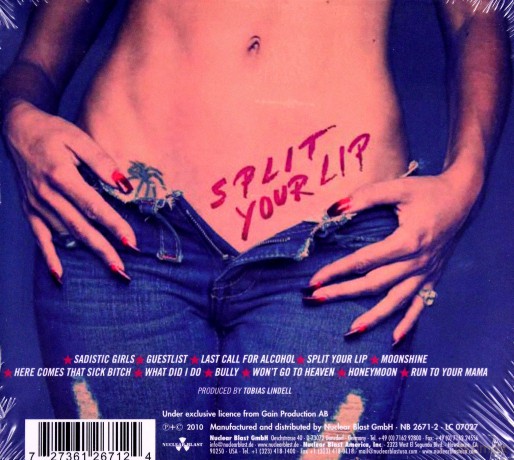Hardcore Superstar: Split Your Lip [CD]