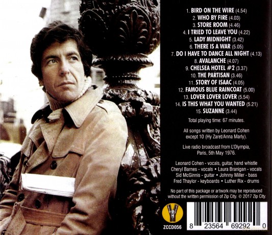 Leonard Cohen: From The Shadows [CD]