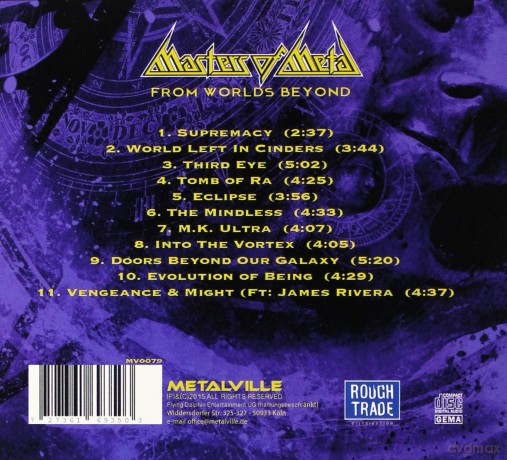 Masters Of Metal: From Worlds Beyond [CD]