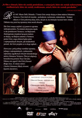 Dziewczyna z perłą wydanie kolekcjonerskie [DVD]