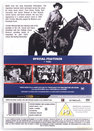 Frontier Marshall (Szeryf z pogranicza) [DVD]