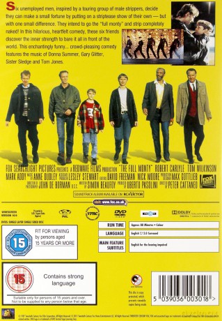 Full Monty (Goło i wesoło) [DVD]