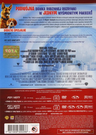 Psy i koty / Psy i koty: Odwet Kitty [2DVD]