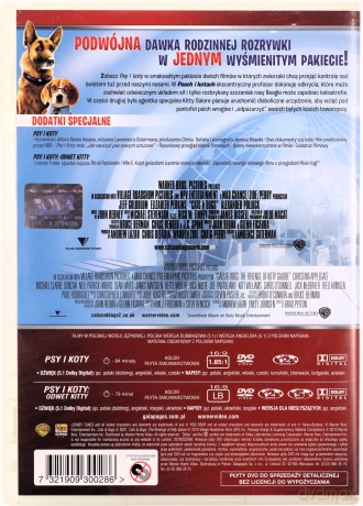 Psy i koty / Psy i koty: Odwet Kitty [2DVD]