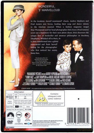 Funny Face 80th Anniversary Edition (Zabawna buzia) [DVD]