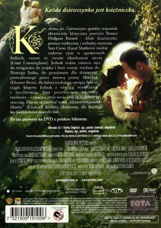 Mała Księżniczka (polski lektor) [DVD]