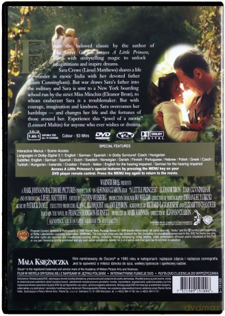 Mała Księżniczka (polski lektor) [DVD]