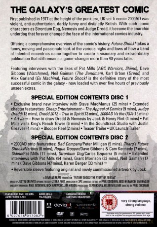 Future Shock! The Story of 2000AD [2DVD]