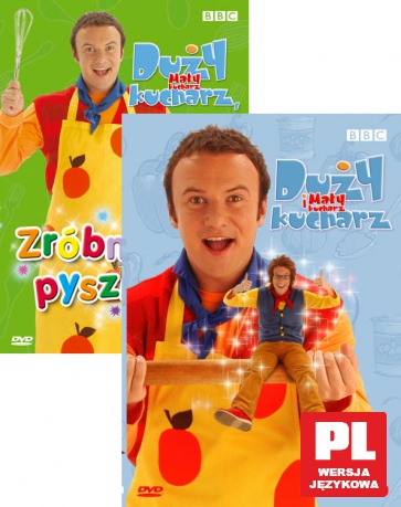 Duży kucharz, mały kucharz / Duży kucharz, mały kucharz 2: Zróbmy coś pysznego (BBC) Pakiet [2DVD]
