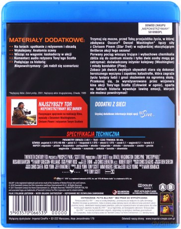 Niepowstrzymany [Blu-Ray] film