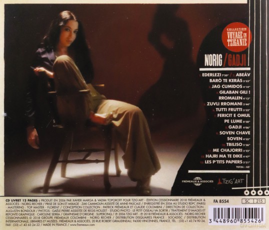 Norig: Gadji (Voyage En Tziganie) [CD]
